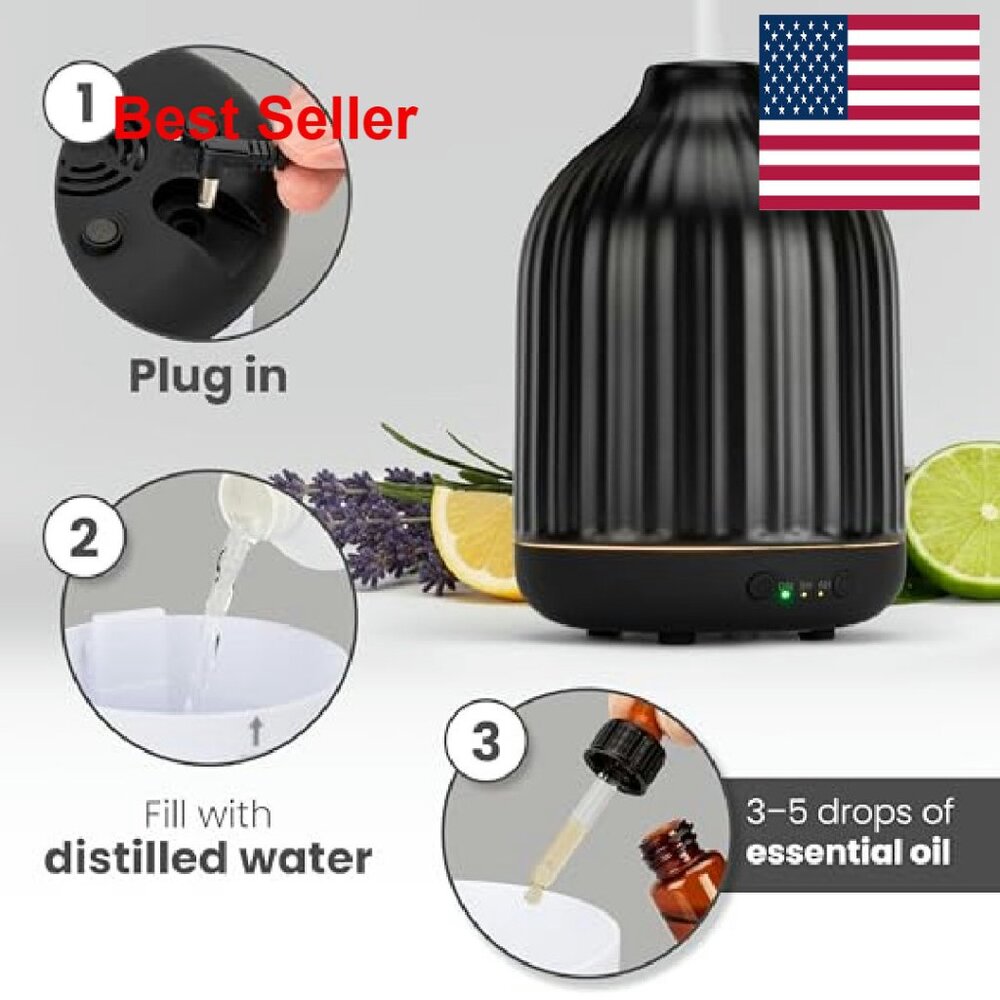 Ceramic Essential Oil Diffuser Ultrasonic Aromath… - image 7
